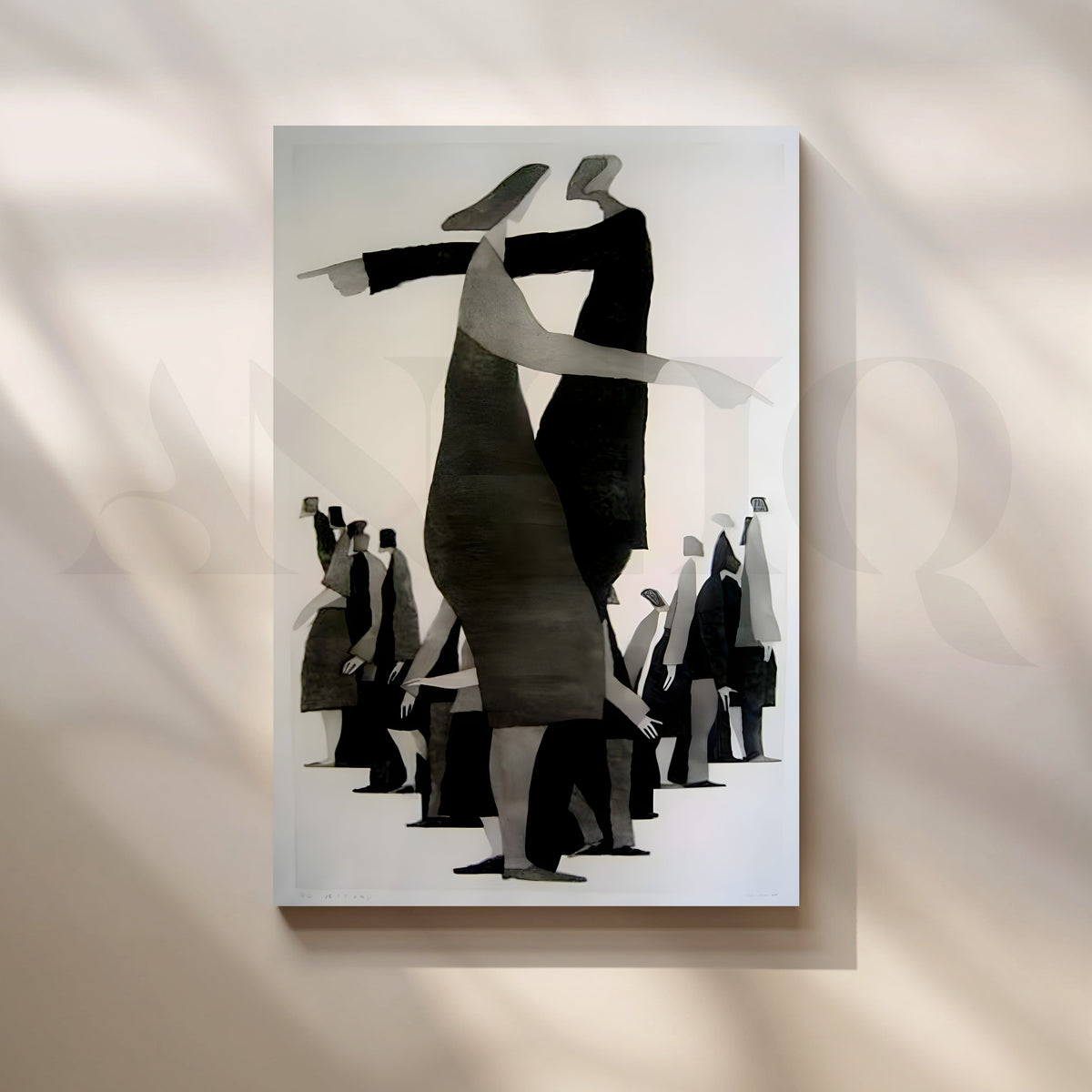Contemporary Figurative Canvas Artwork – Asha Art Studio