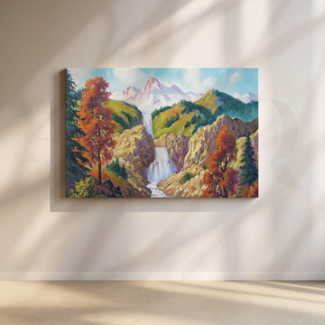 Dynamic Energy Canvas Artwork – Asha Art Studio