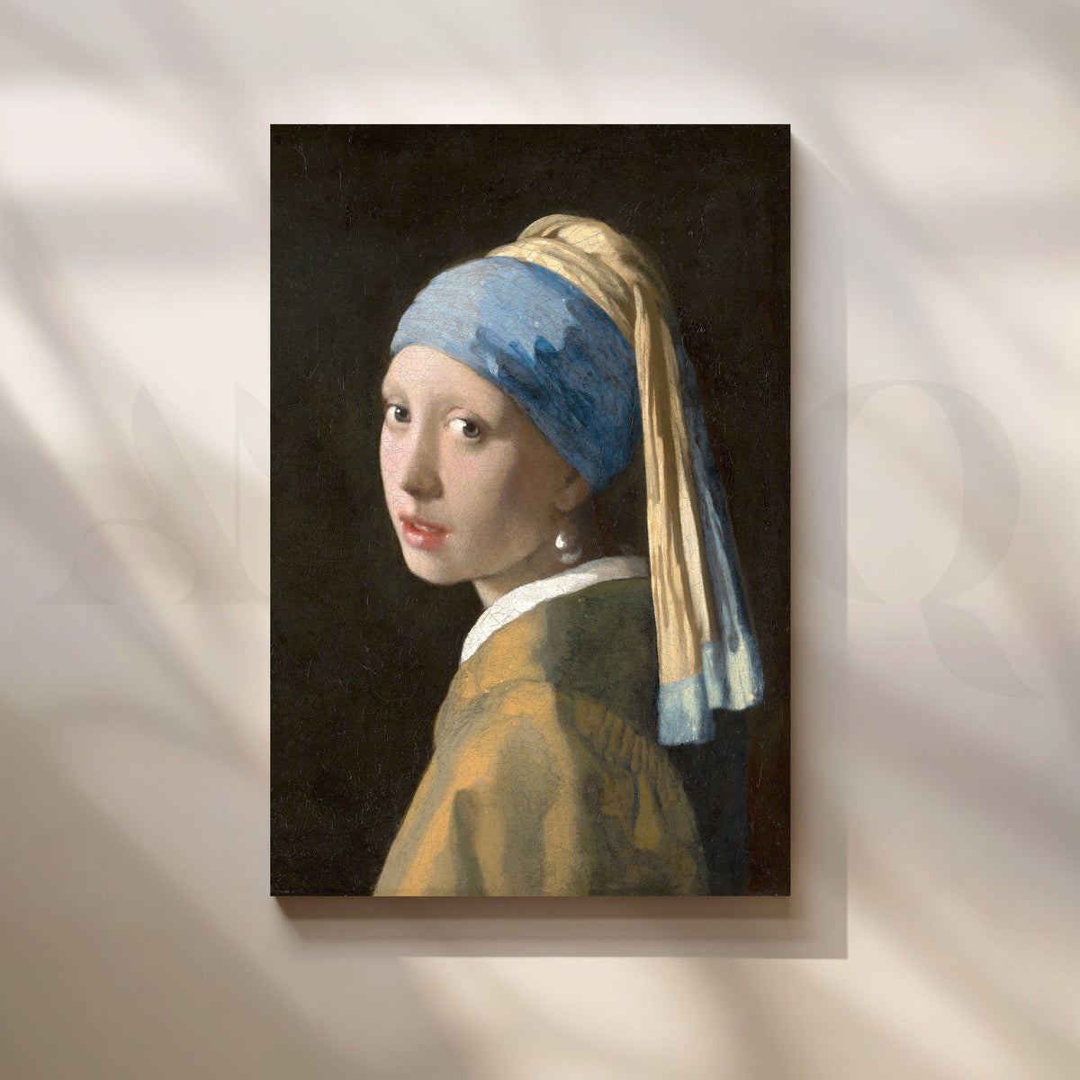 Girl with a Pearl Earring Canvas Artwork – Asha Art Studio