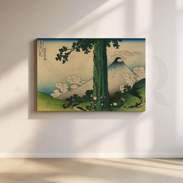 Cedar Road to Fuji Canvas Artwork – Asha Art Studio