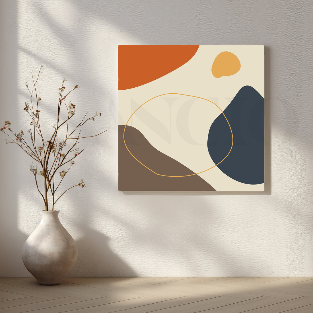 Minimalist Abstract Design Artwork – Asha Art Studio