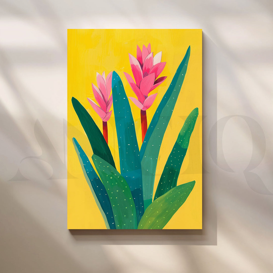 Modern Botanical Wall Artwork (Ready to Ship) – Asha Art Studio