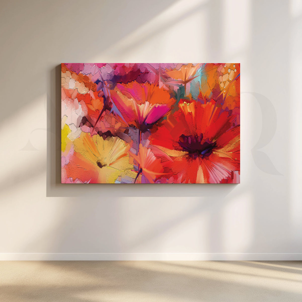 Graceful Orchids Canvas Artwork – Asha Art Studio