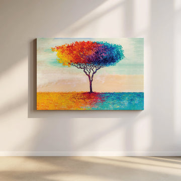 Harmonious Balance Canvas Artwork – Asha Art Studio