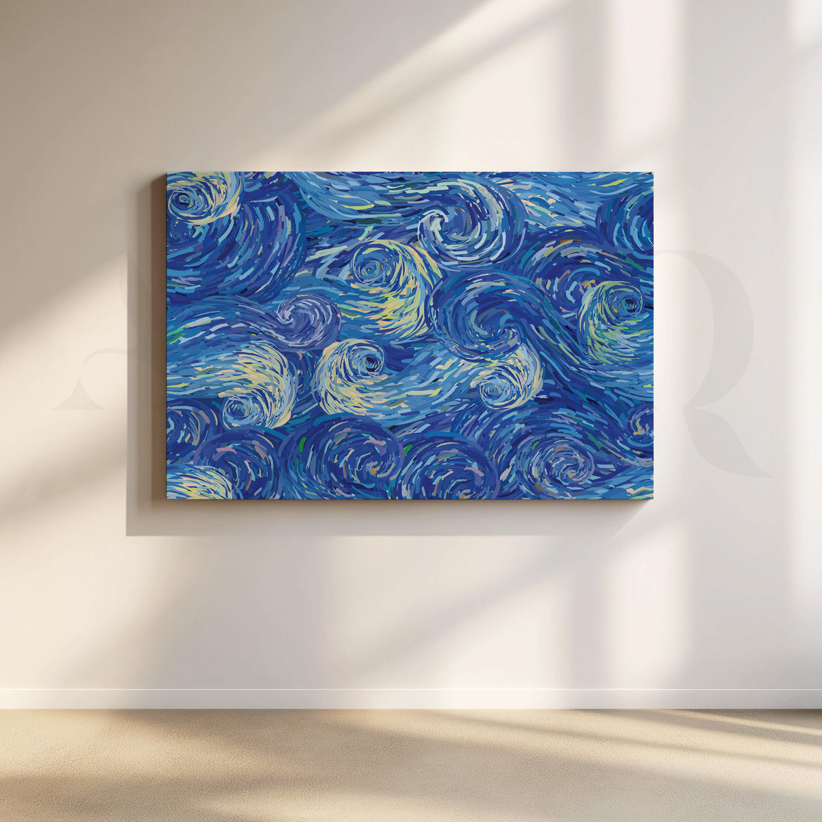 Celestial Rhapsody Canvas Artwork – Asha Art Studio