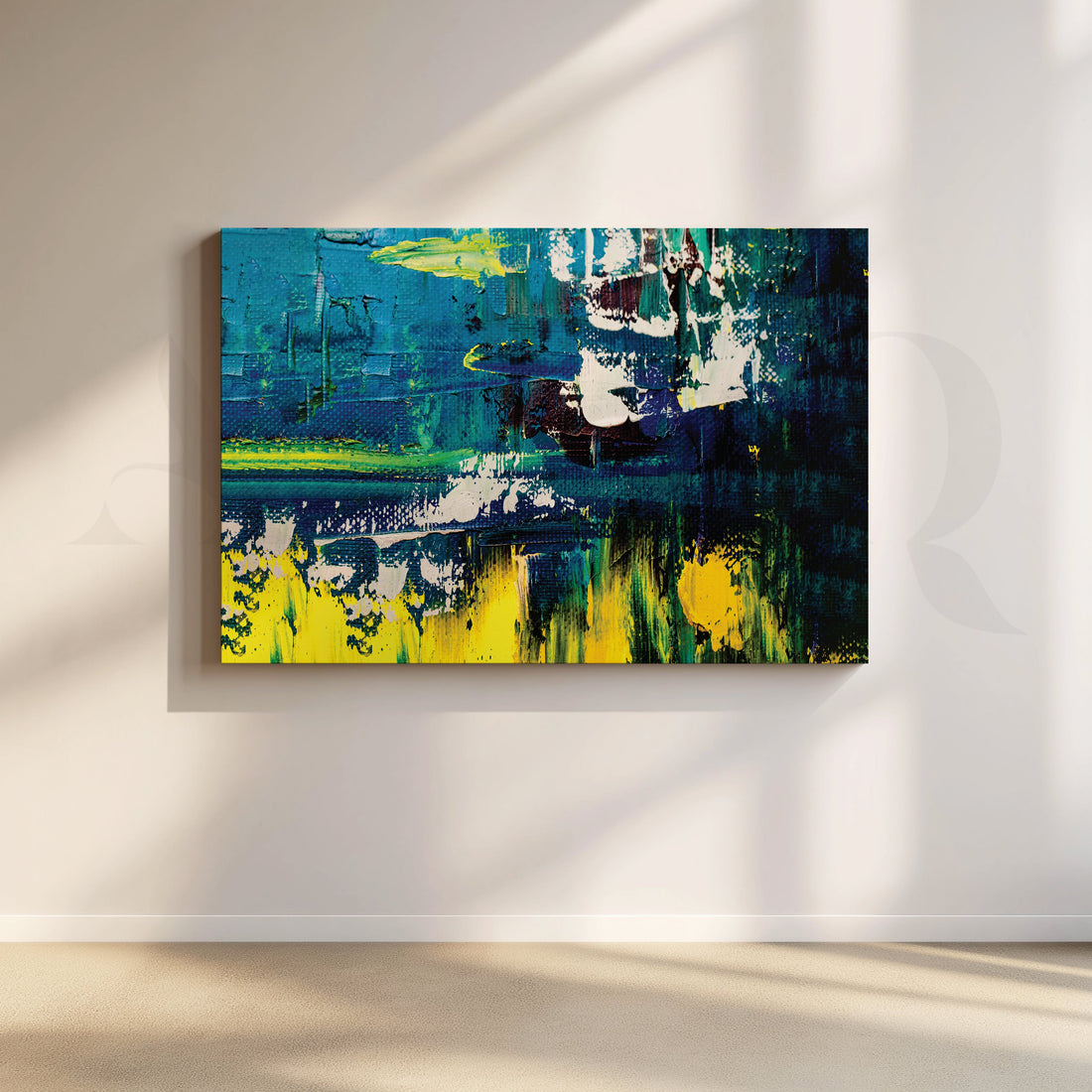 Reverie Canvas Wall Painting – Asha Art Studio