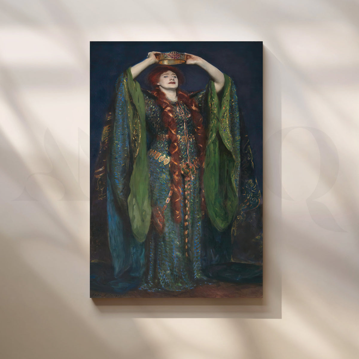 Ellen Terry as Lady Macbeth Canvas Artwork – Asha Art Studio – Image 3