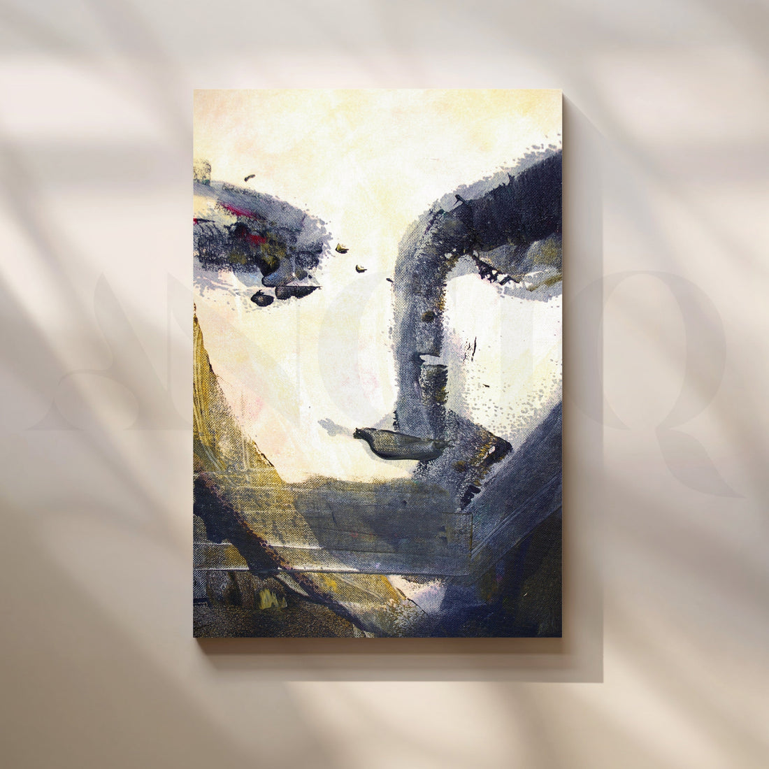 The Girl Within the Canvas Canvas Artwork – Asha Art Studio
