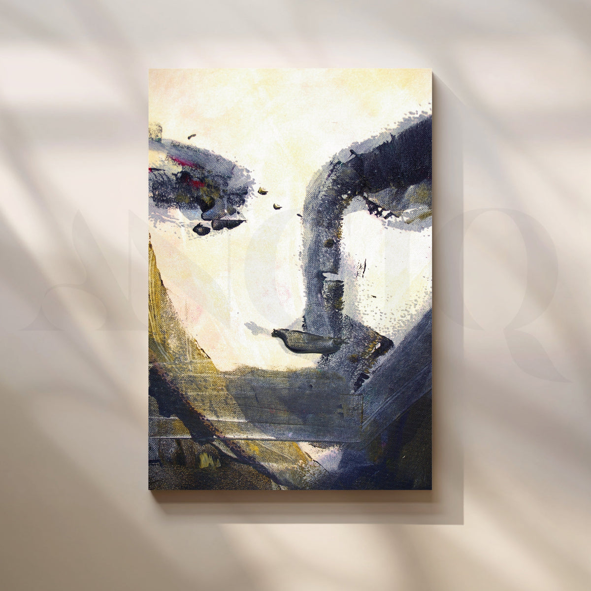 The Girl Within the Canvas Canvas Artwork – Asha Art Studio
