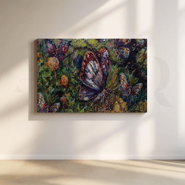 Enchanting Butterflies Canvas Artwork – Asha Art Studio