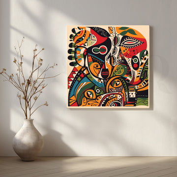 Fusion of Patterns and Colors Artwork – Asha Art Studio