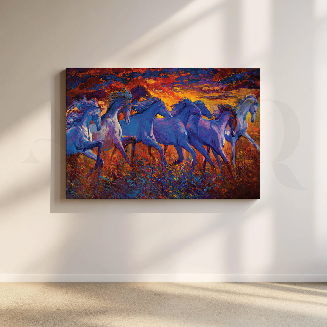 Dreamlike Gallop Canvas Artwork – Asha Art Studio