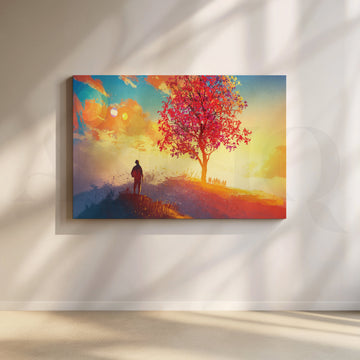 Majestic Sentinels Canvas Artwork – Asha Art Studio