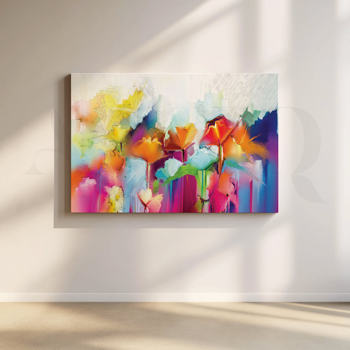 Tulip Wonderland Canvas Artwork – Asha Art Studio
