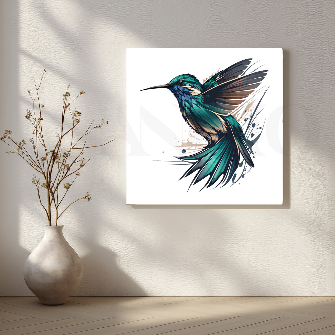 Purely Poised Canvas Artwork – Asha Art Studio