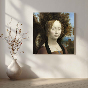 Ginevra de’ Benci Canvas Artwork – Asha Art Studio