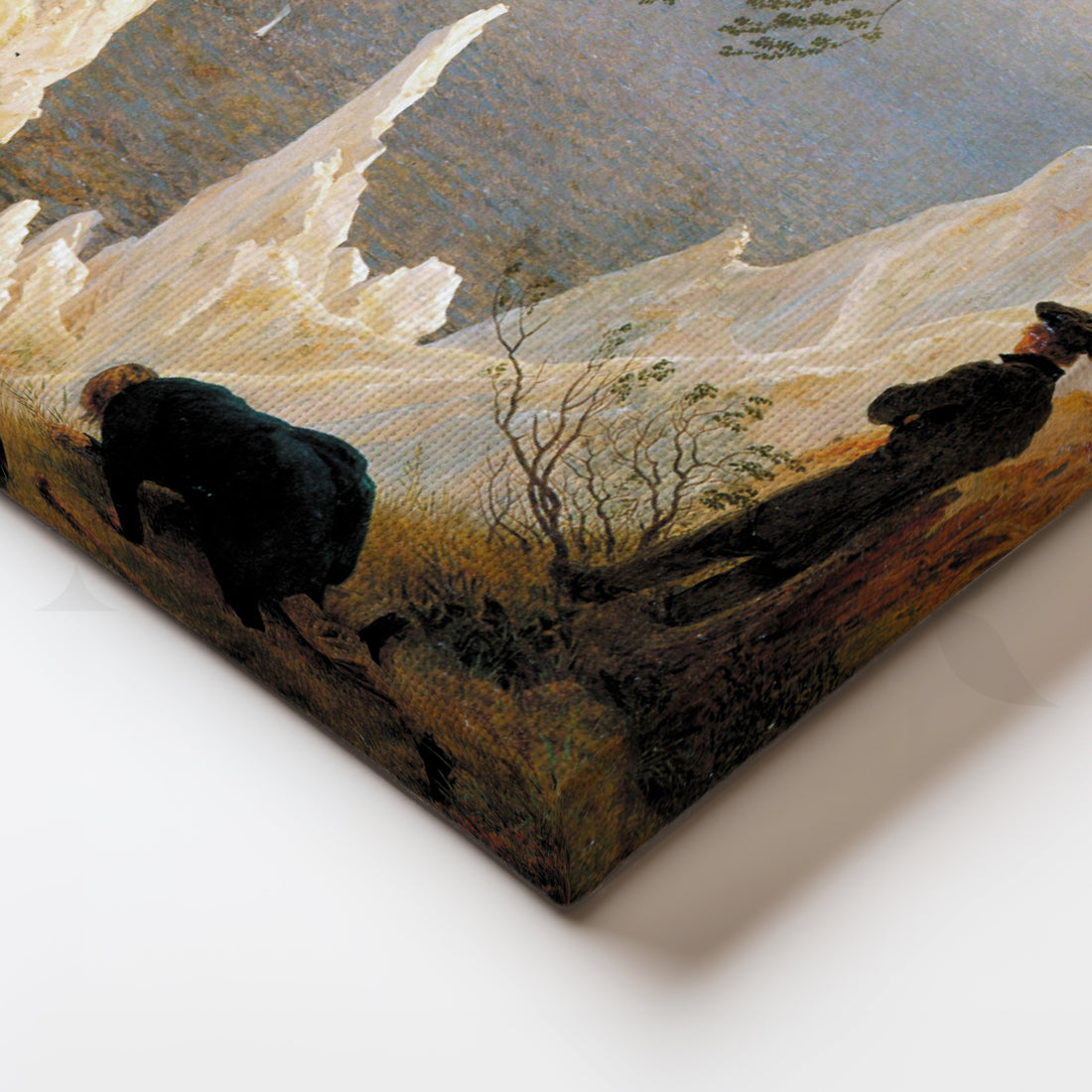 Chalk Cliffs at Rügen Canvas Artwork – Asha Art Studio