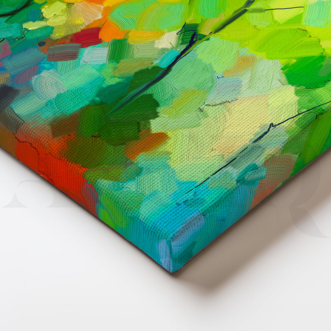 Tranquil Solitude Canvas Artwork – Asha Art Studio
