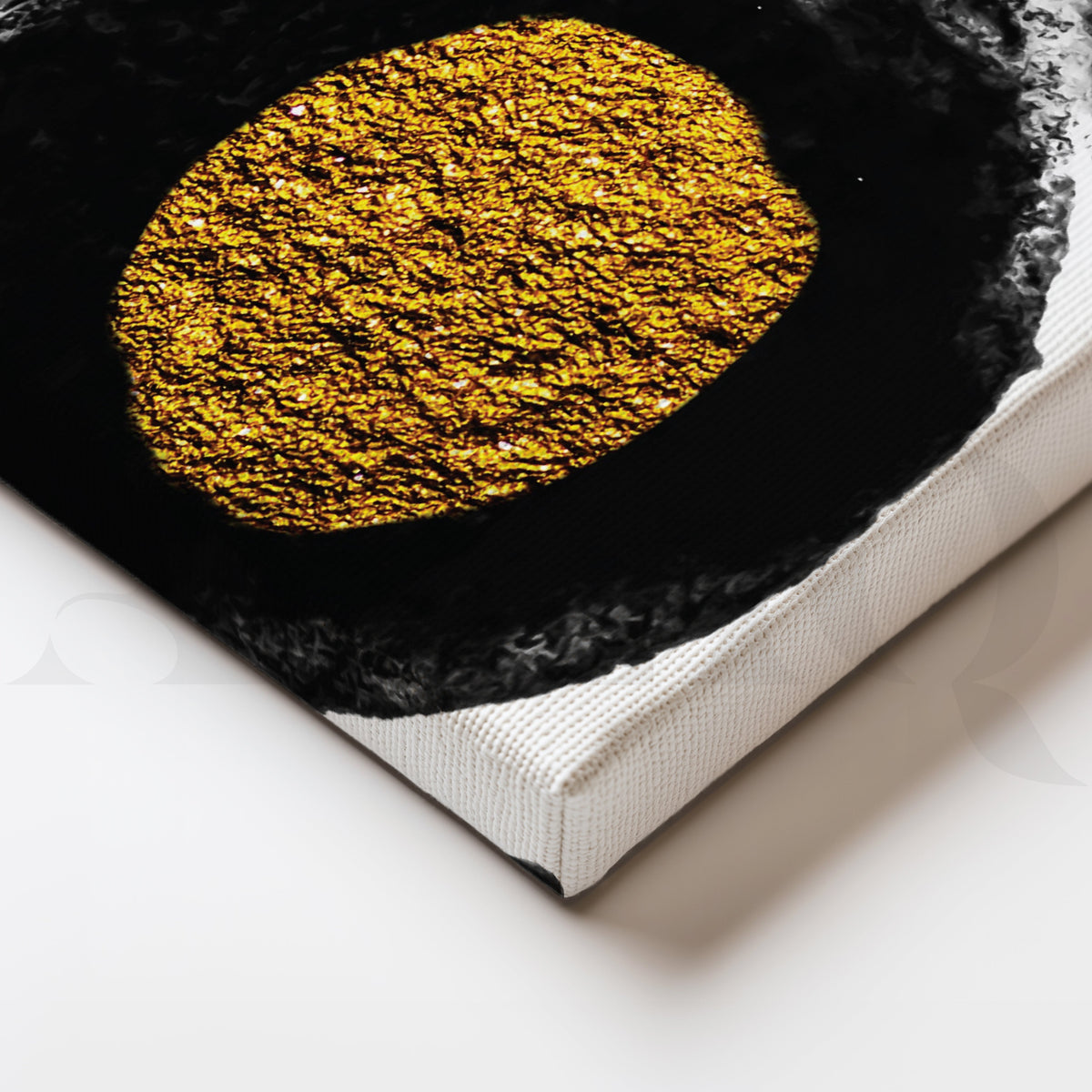 Circular Serenity Canvas Artwork – Asha Art Studio – Image 2