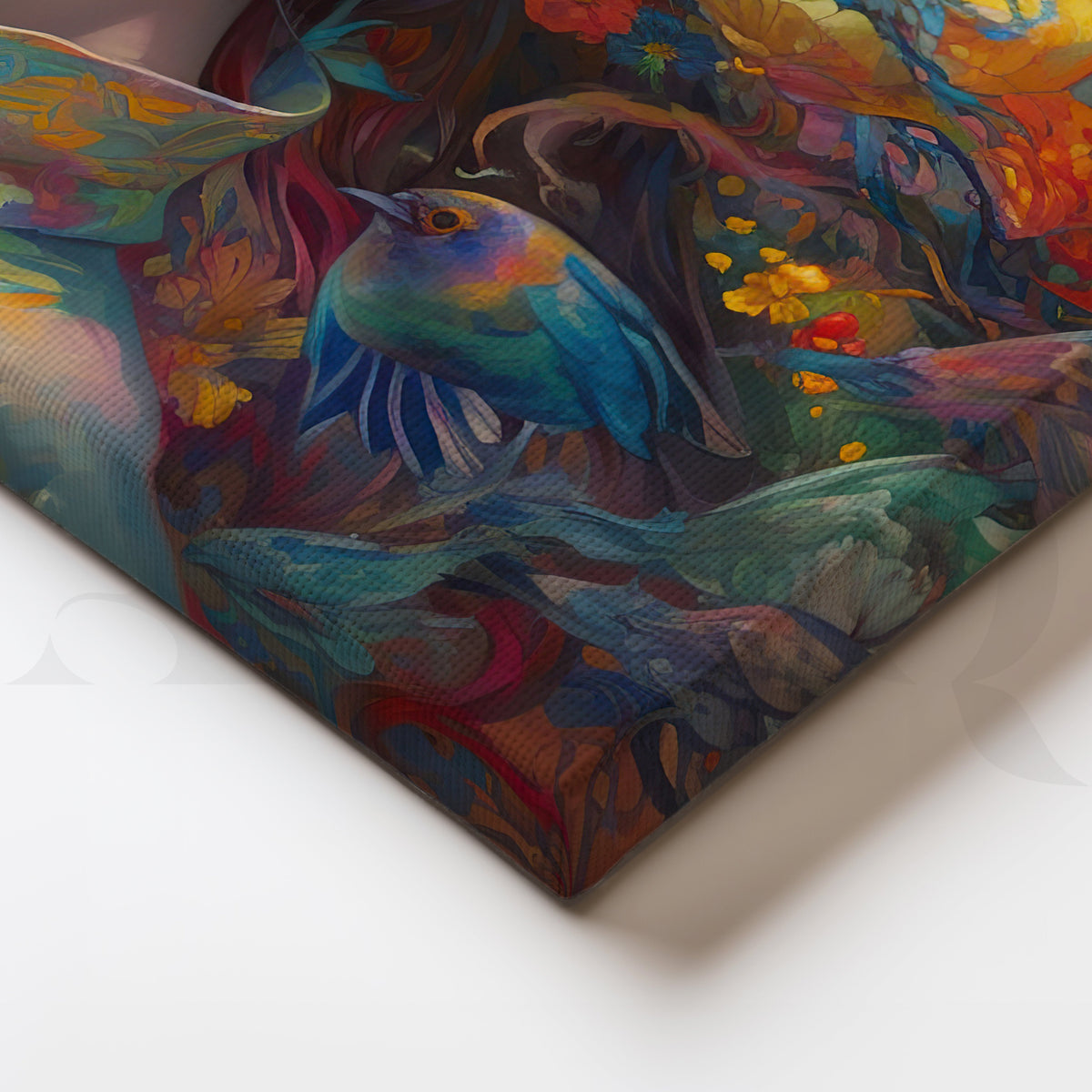 Ethereal Beauty of Floral Artwork – Asha Art Studio – Image 2