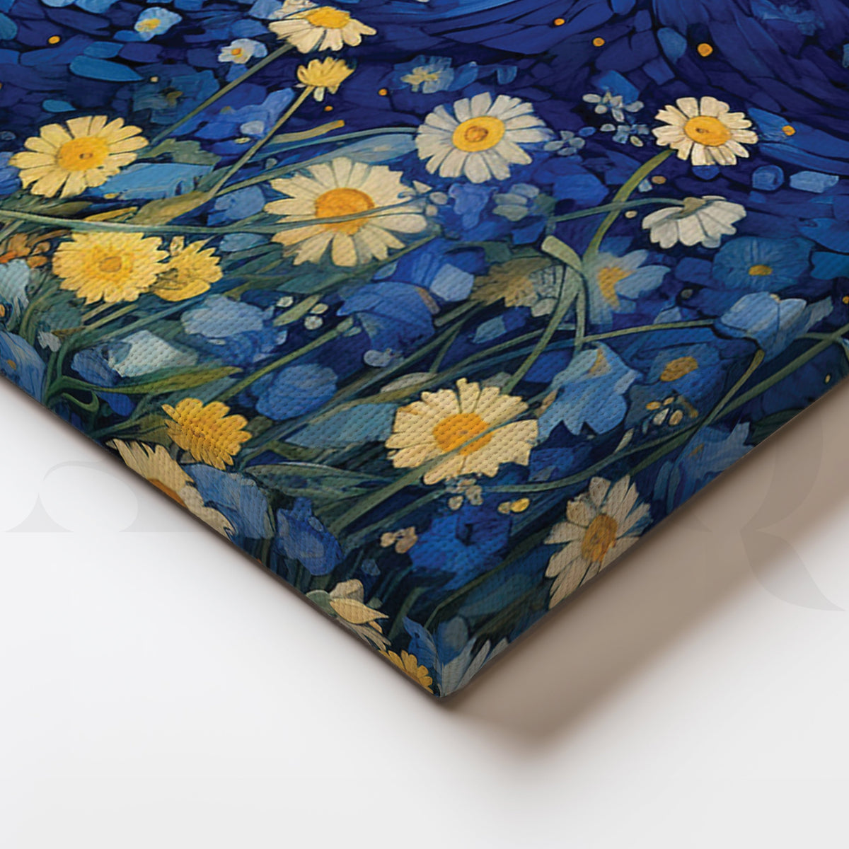 Blooming Reverie Canvas Wall Artwork – Asha Art Studio – Image 2