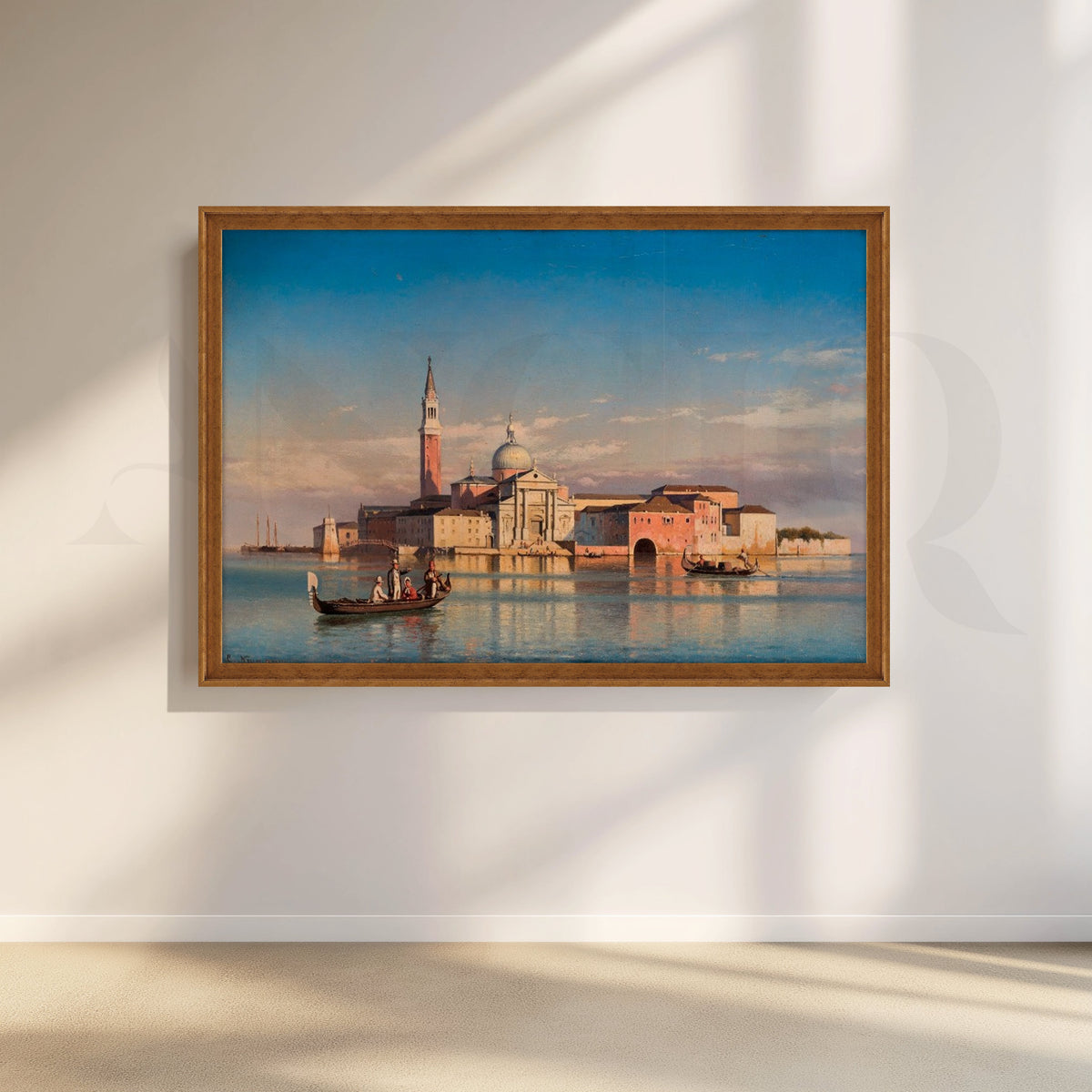 San Giorgio Silhouette Canvas Artwork – Asha Art Studio – Image 6