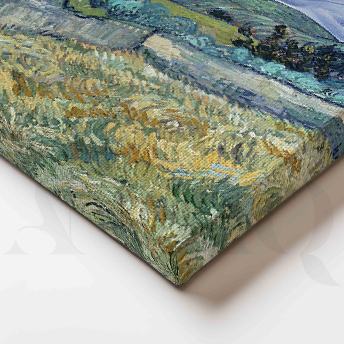 Van Gogh Inspired Countryside Gallery Wall Artwork Set of 2 – Asha Art Studio – Image 2