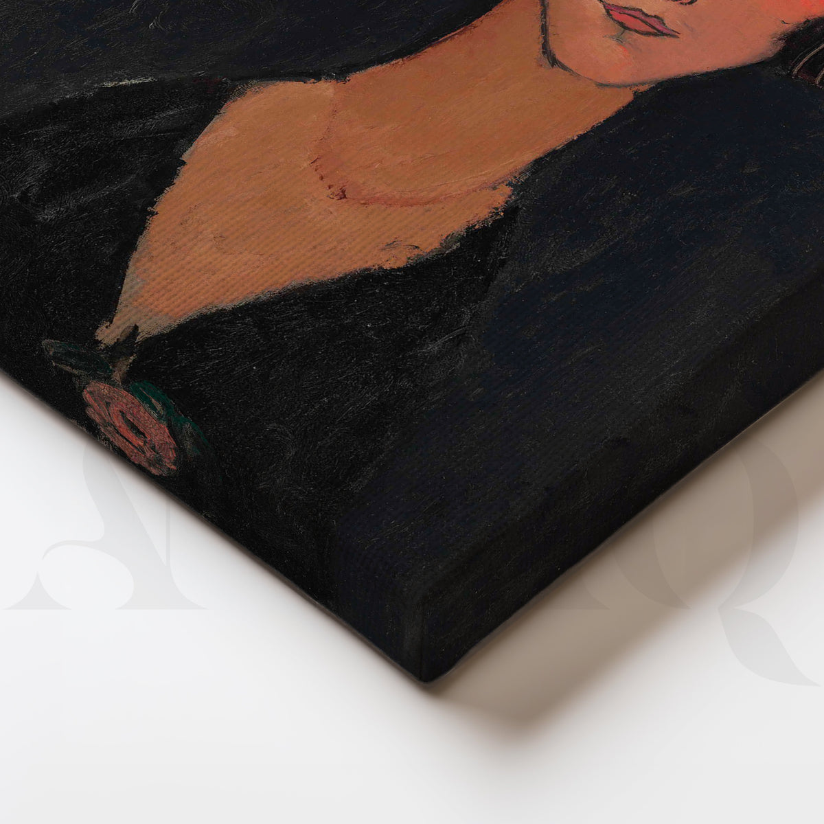 Female Portrait Canvas Artwork – Asha Art Studio – Image 2