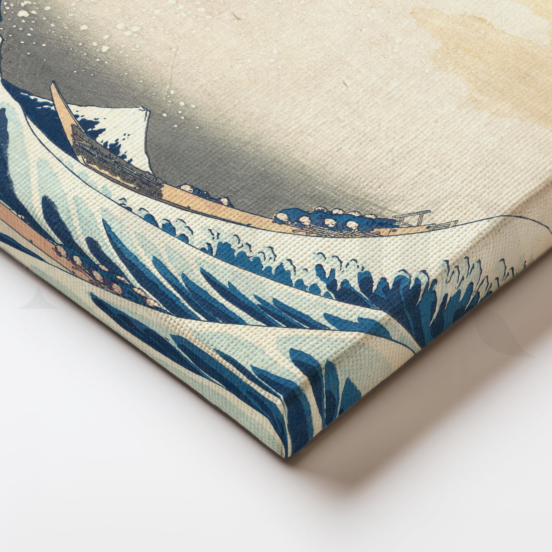 The Great Wave off Kanagawa Canvas Artwork – Asha Art Studio