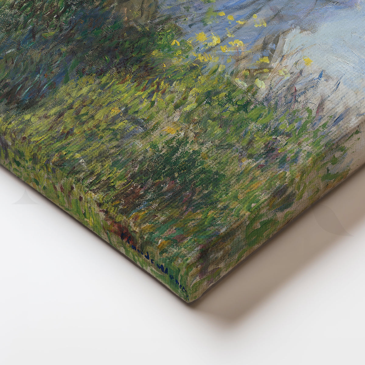 Woman with a Parasol (Monet) Canvas Artwork – Asha Art Studio – Image 2