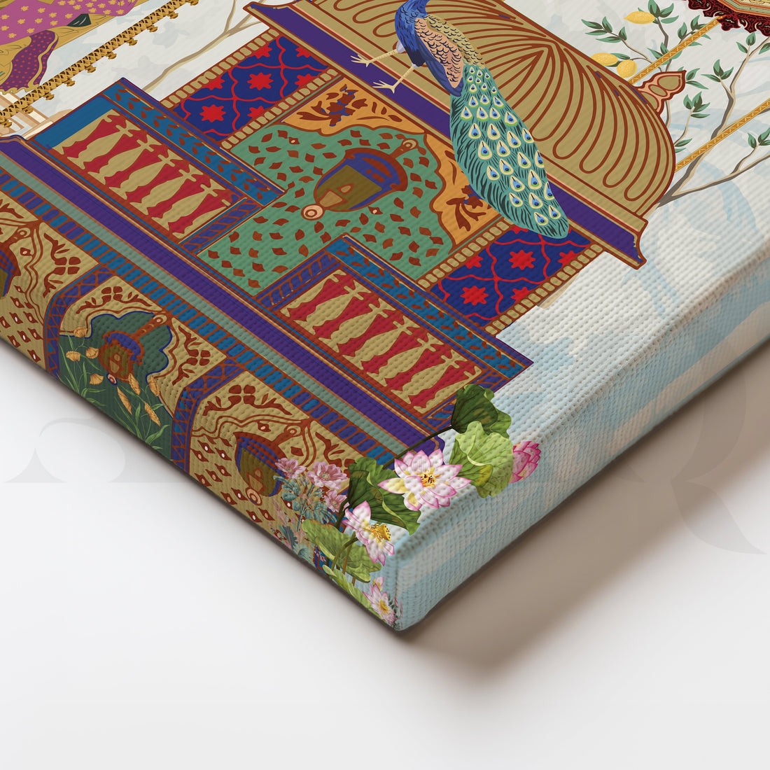 Noblewoman’s Moment of Reflection Artwork – Asha Art Studio