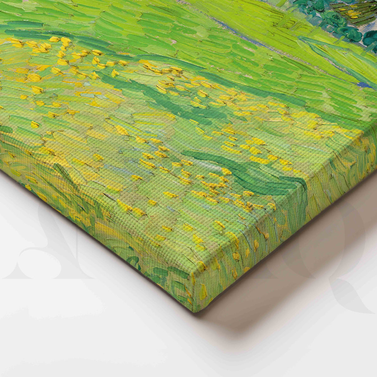 Green Countryside Landscape Gallery Wall Artwork Set of 2 – Asha Art Studio – Image 2