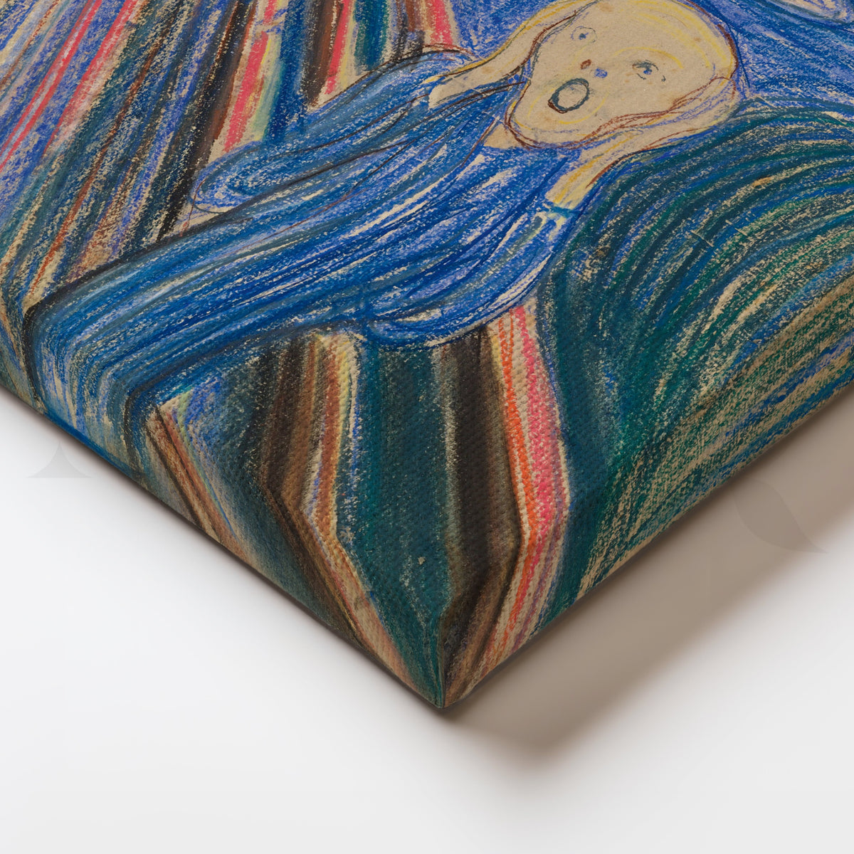 The Scream (Edvard Munch) Canvas Artwork – Asha Art Studio – Image 2