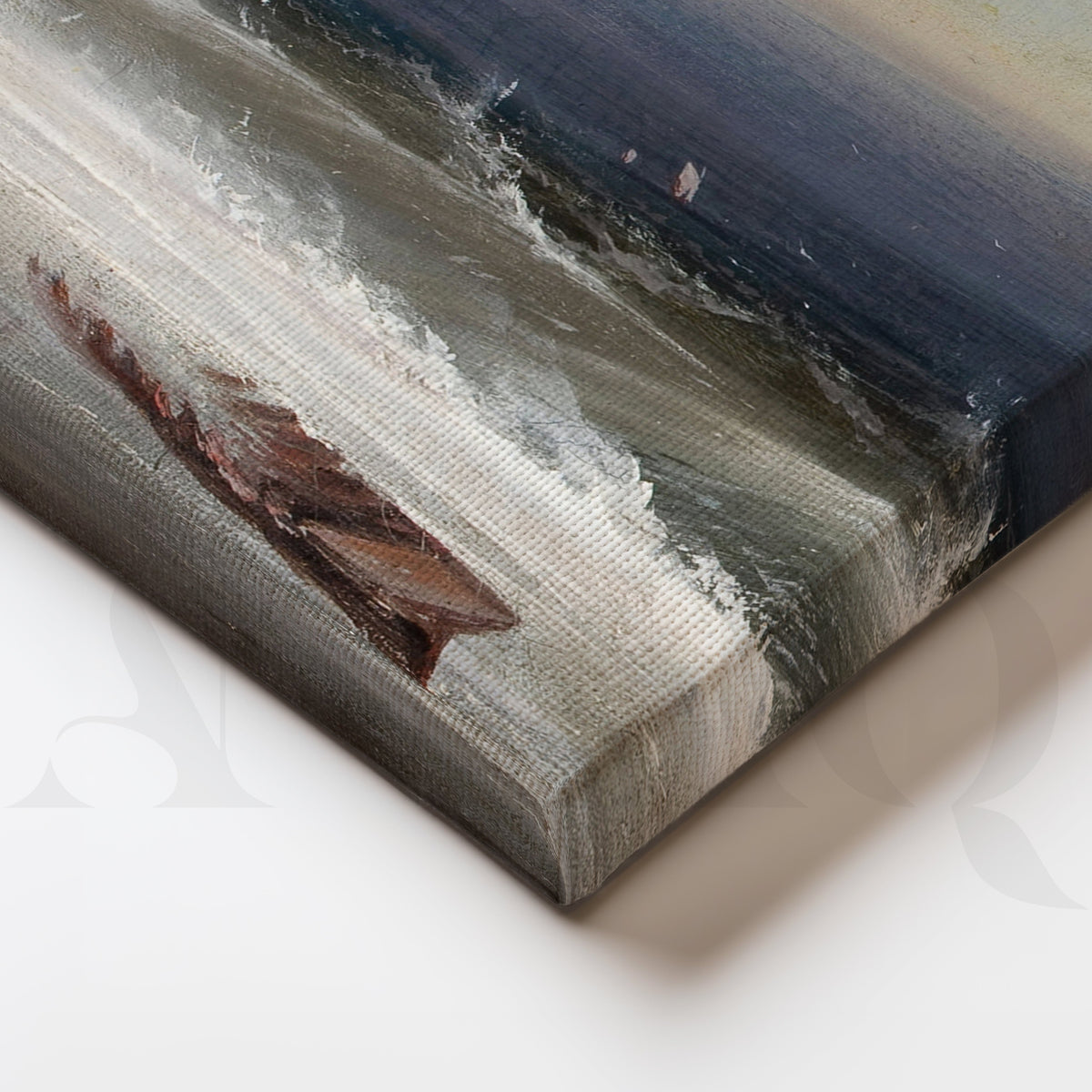 Dramatic Ocean Sunset Gallery Wall – Set of 3 Seascape Artworks - 18 x 24 Inches – Asha Art Studio – Image 2