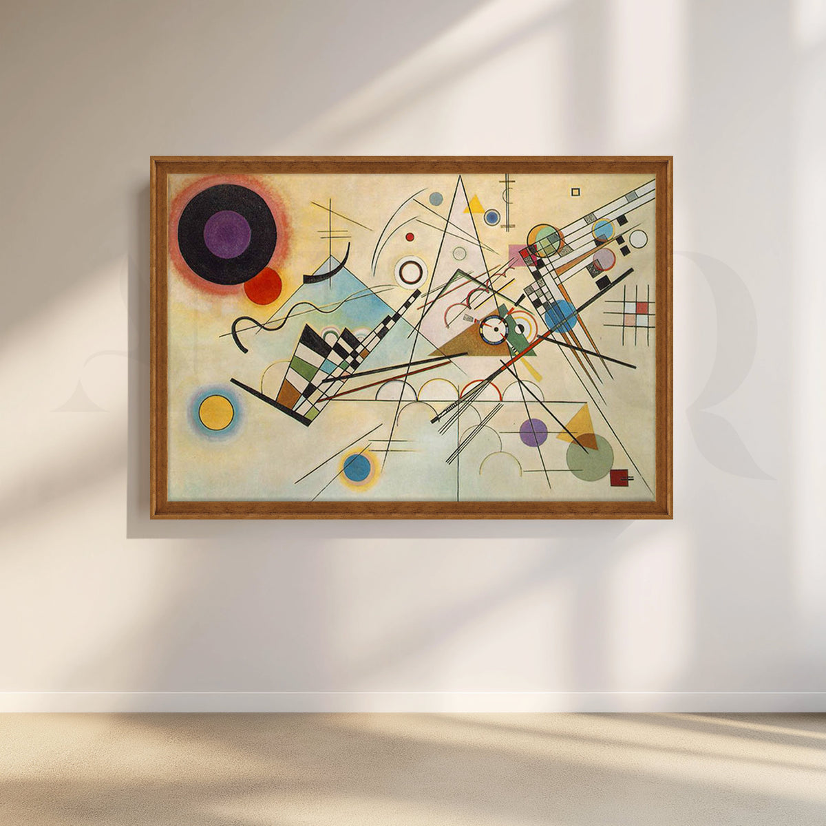 Inspired Geometric Abstract Canvas Artwork – Asha Art Studio – Image 6