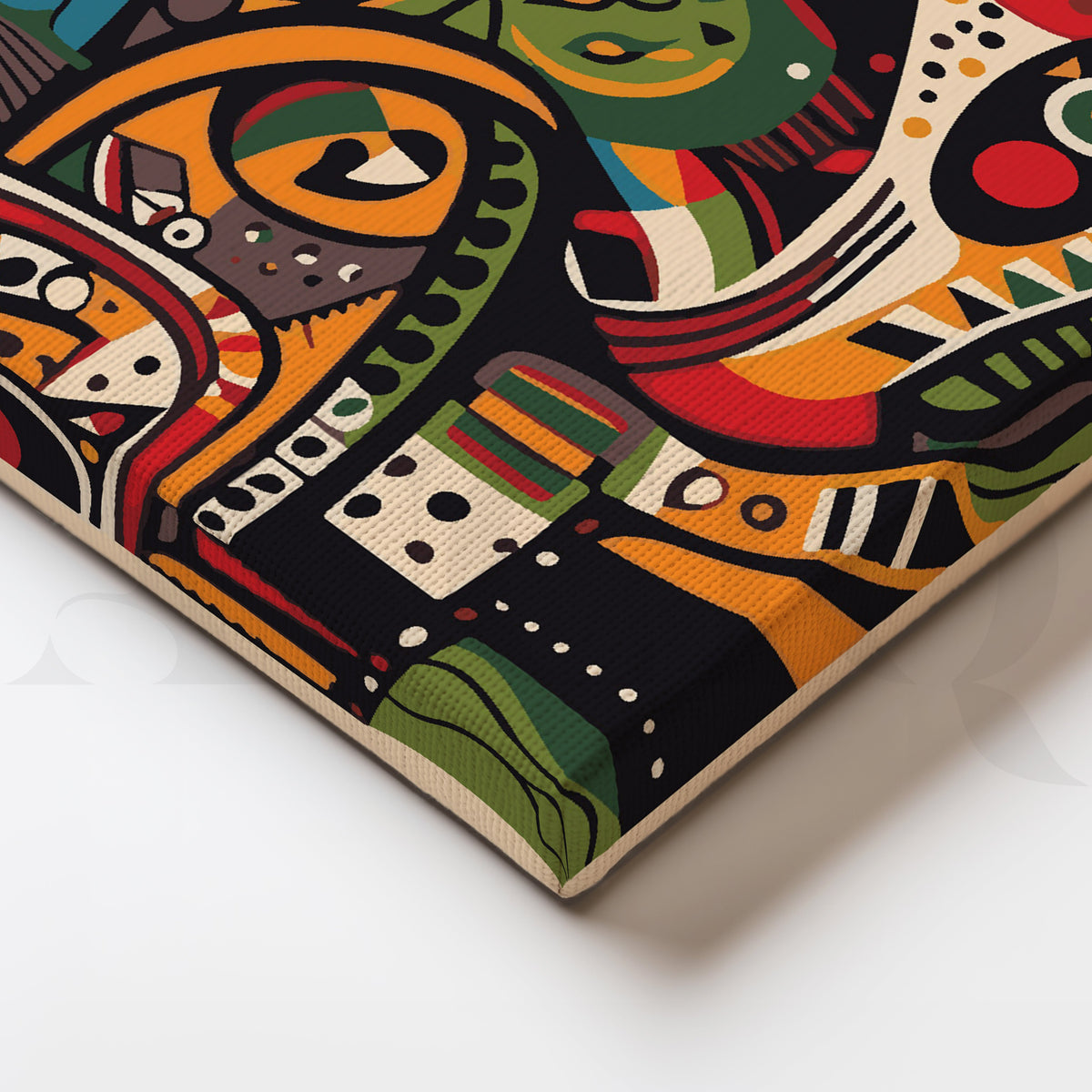 Fusion of Patterns and Colors Artwork – Asha Art Studio – Image 2