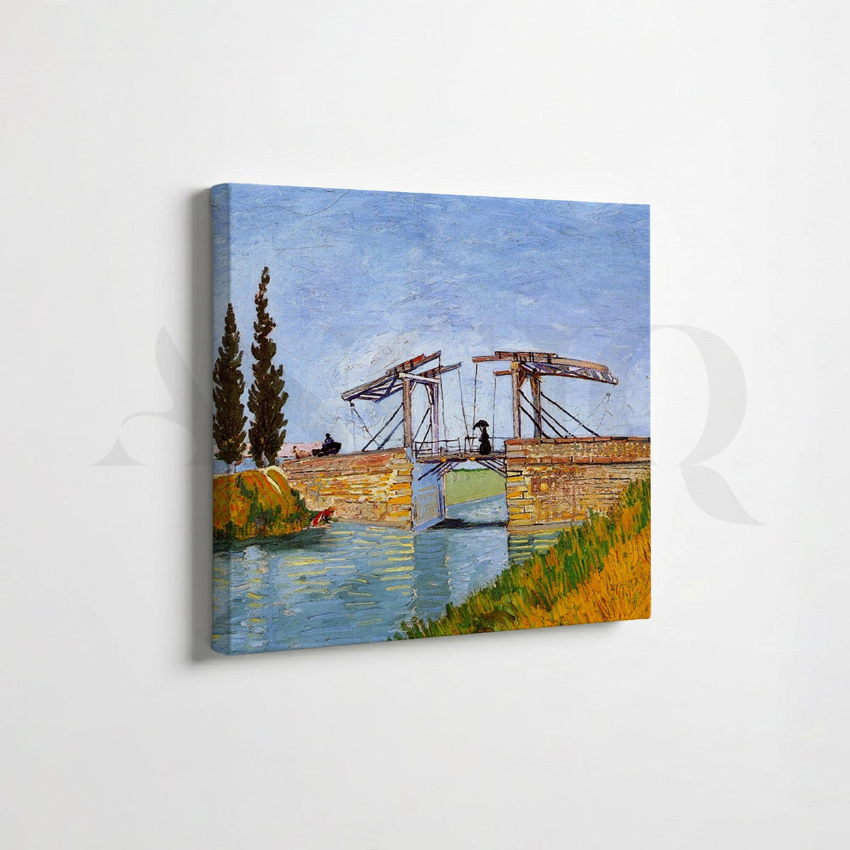 Van Gogh Inspired Classic Gallery Wall Canvas Artwork Set of 6 – Asha Art Studio – Image 3