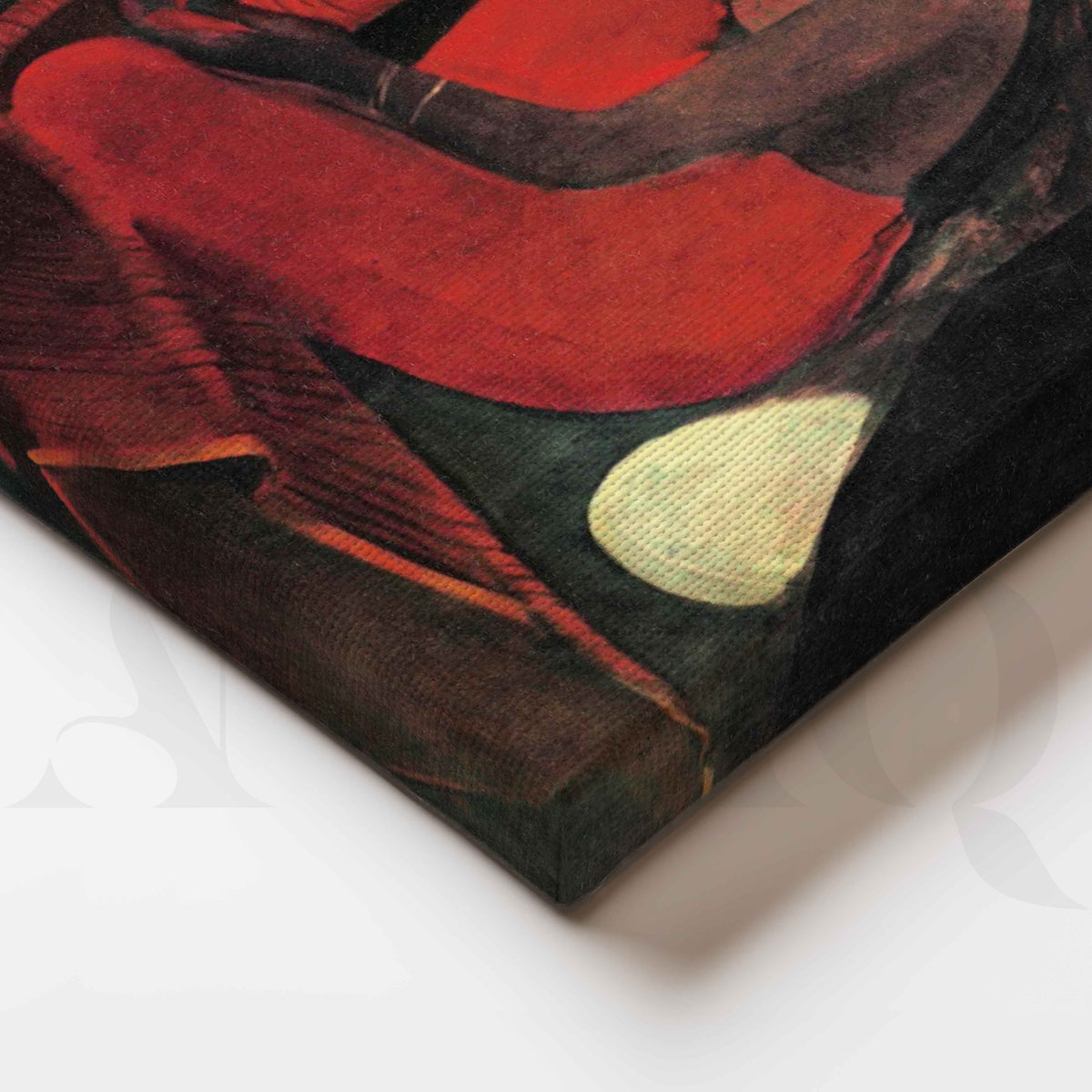 Bride’s Toilet by Amrita Sher-Gil Canvas Artwork – Asha Art Studio – Image 2