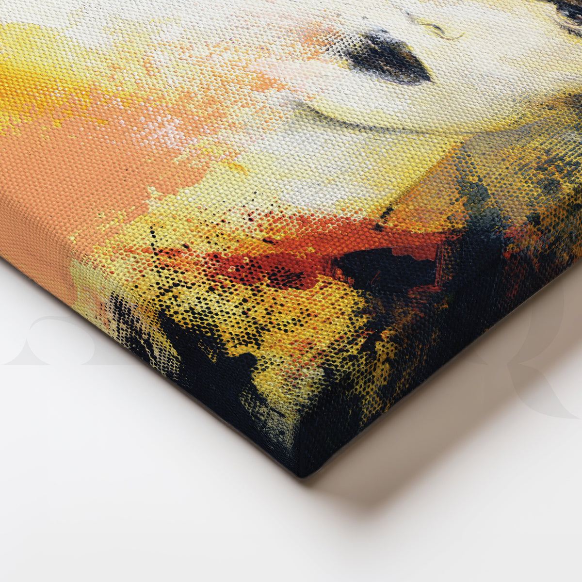 The Enigmatic Essence of a Girl Canvas Artwork – Asha Art Studio – Image 2