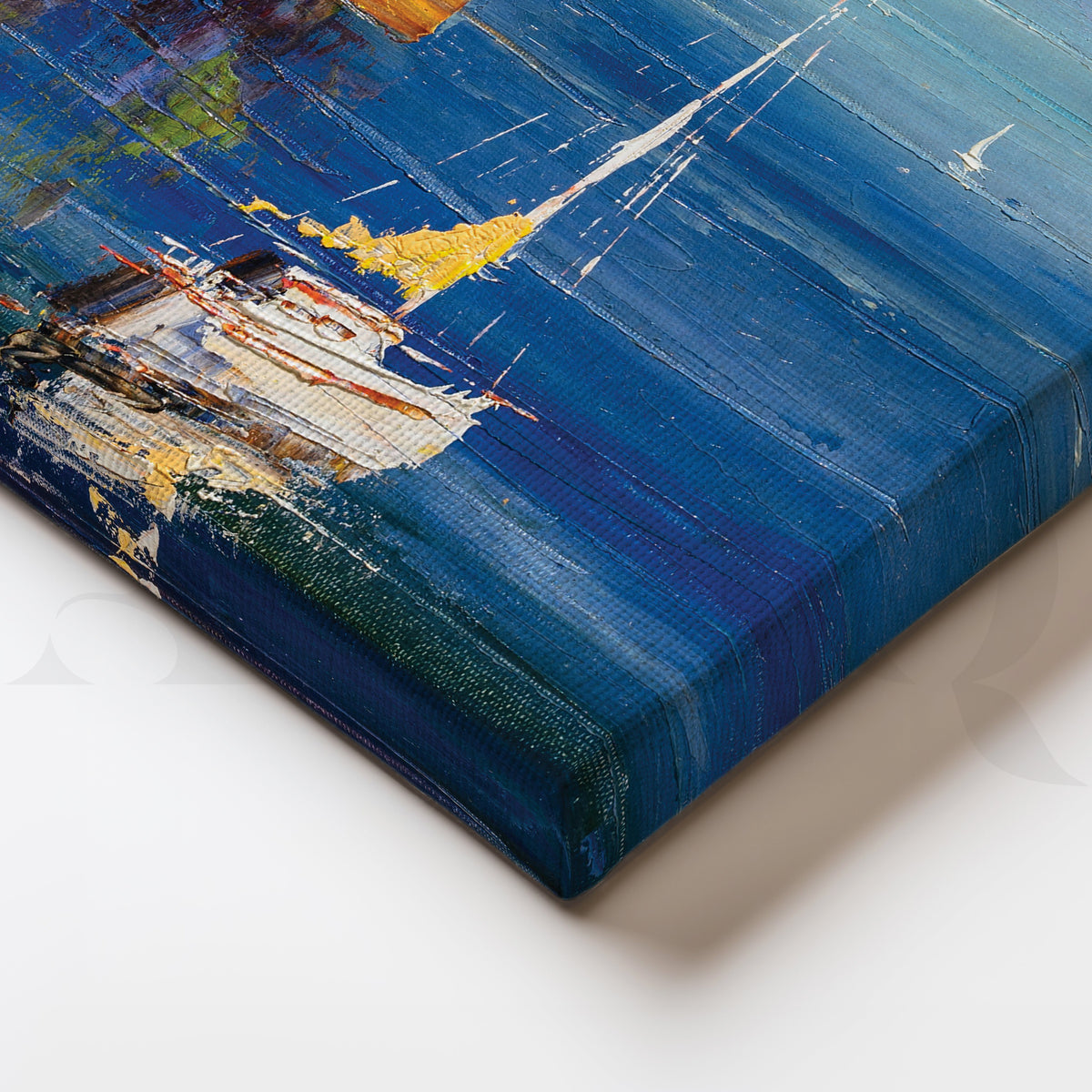 Where City Meets Shoreline Artwork – Asha Art Studio – Image 2