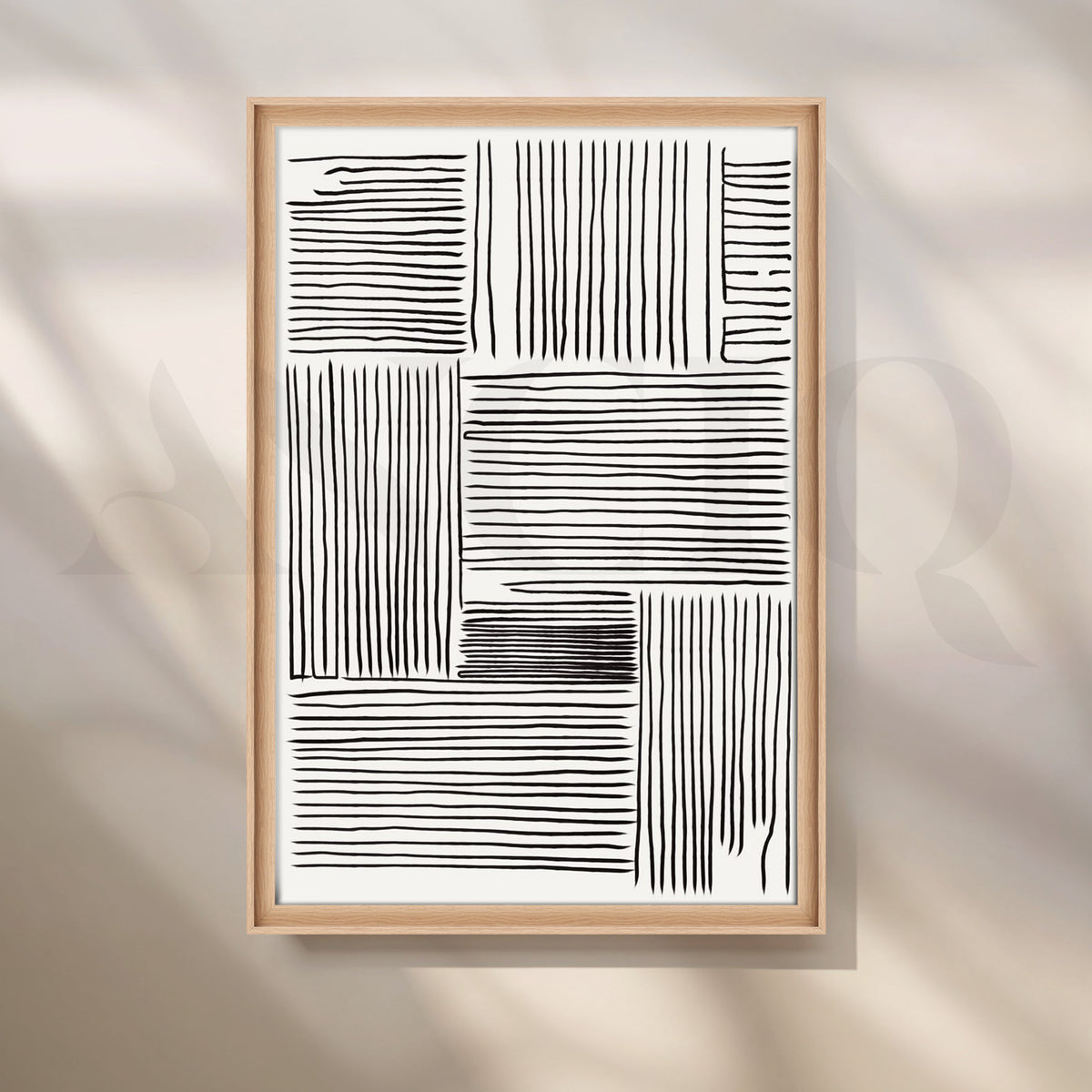 Linear Mind Canvas Artwork – Asha Art Studio – Image 5