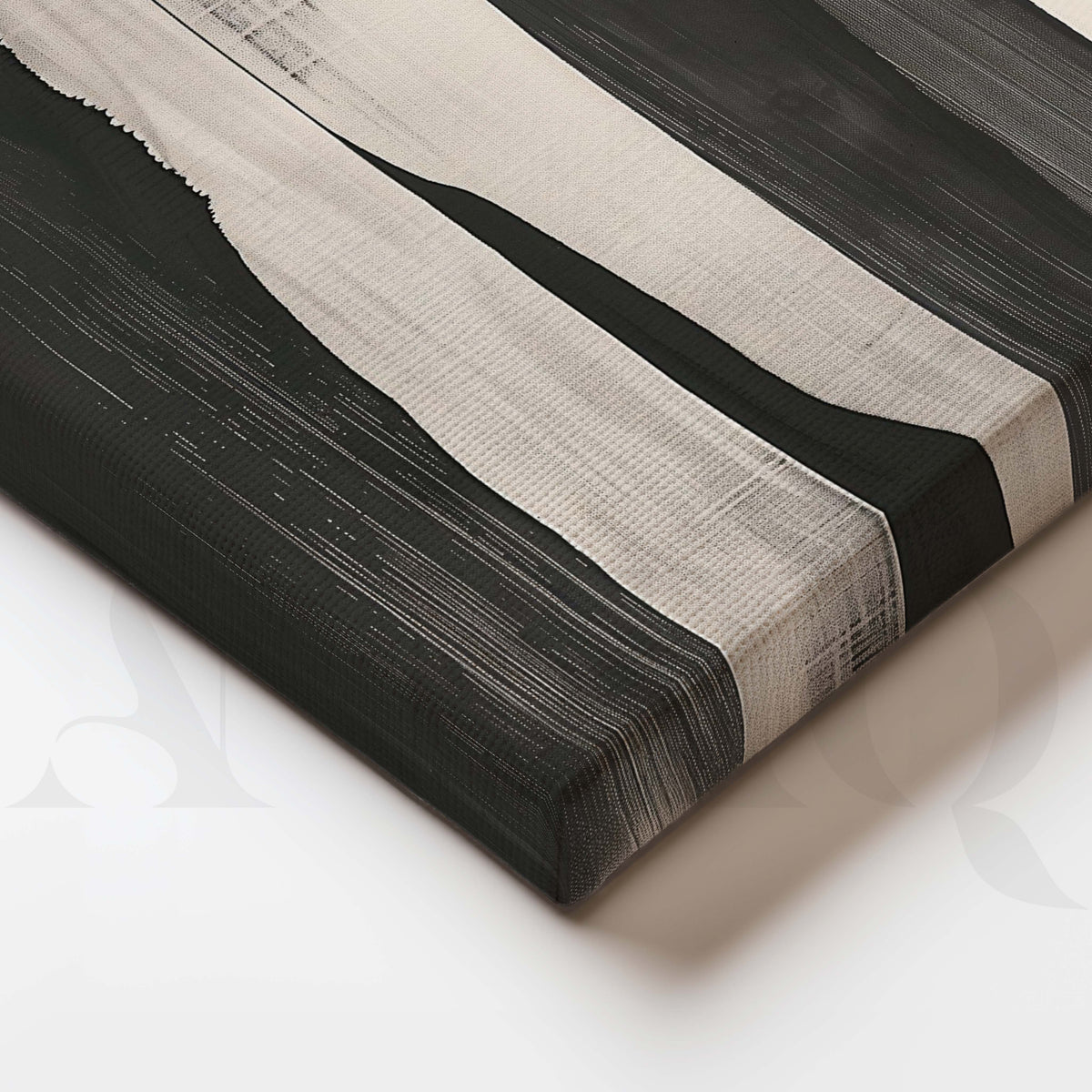 Monochrome Abstract Gallery Wall Set of 3 - 18 x 24 Inches – Asha Art Studio – Image 2