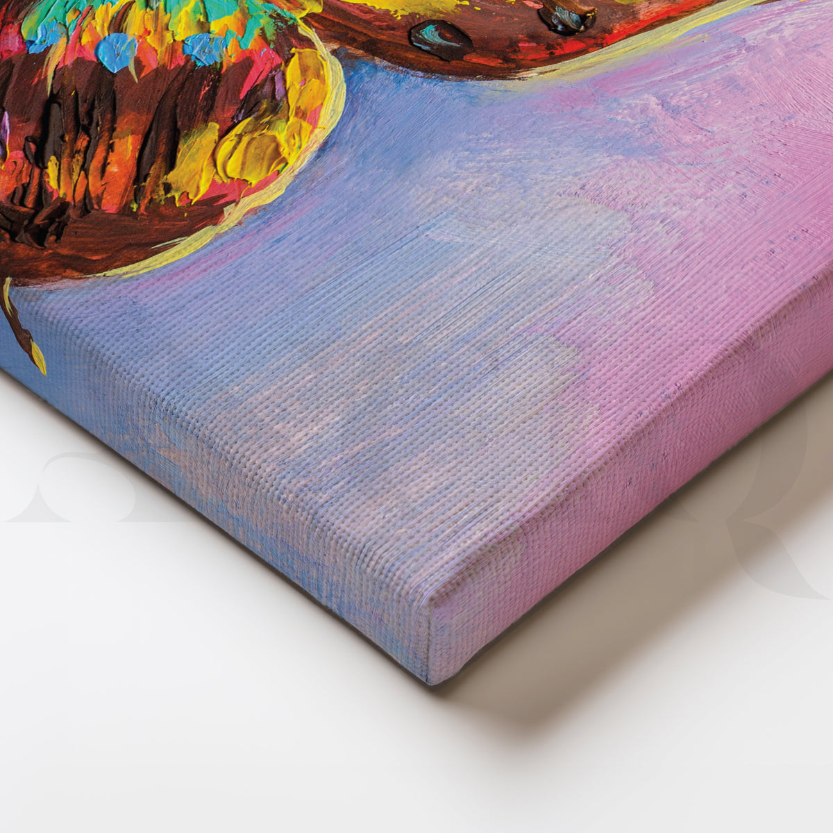 Fluttering Kaleidoscope Canvas Artwork – Asha Art Studio – Image 2