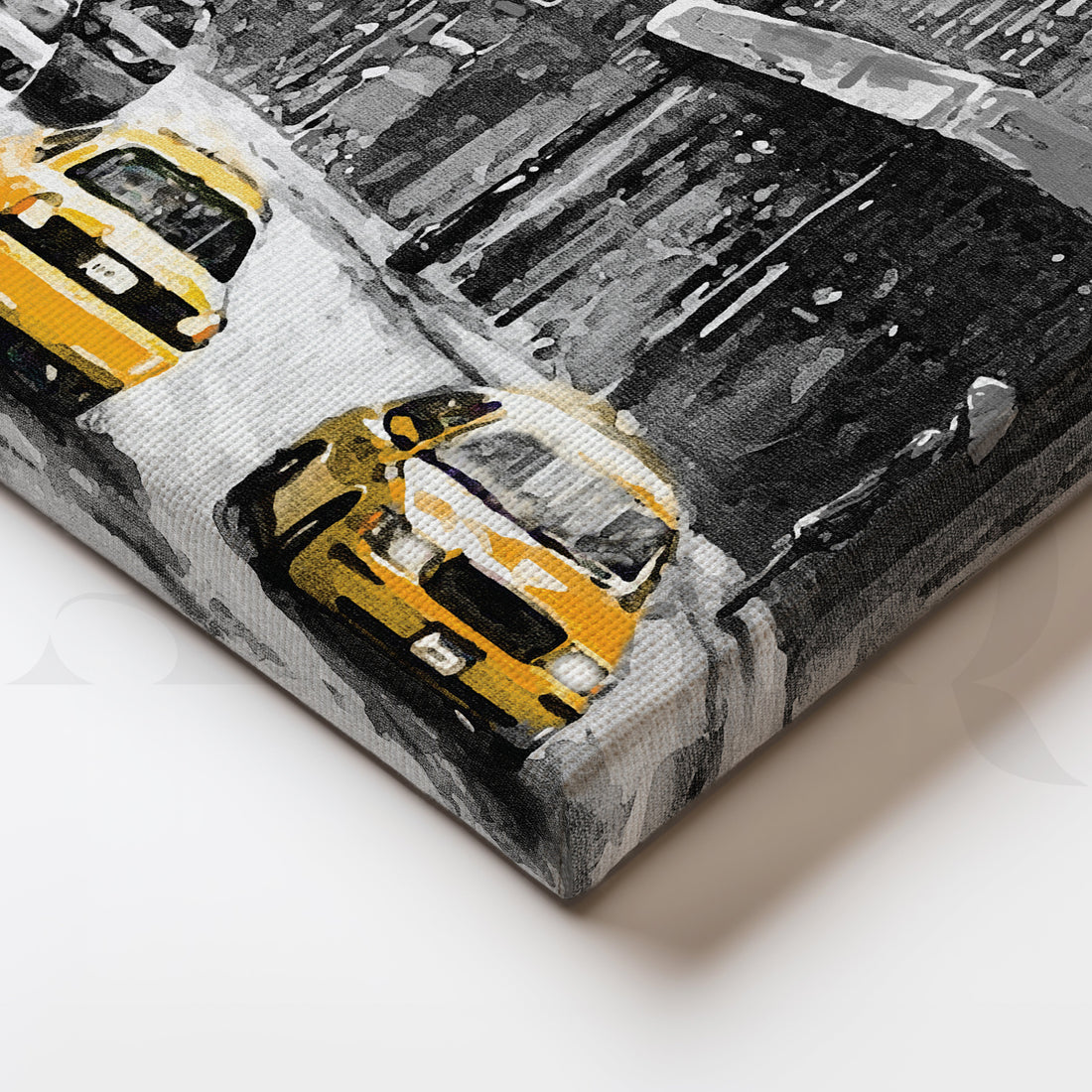 City Pulse Canvas Artwork – Asha Art Studio