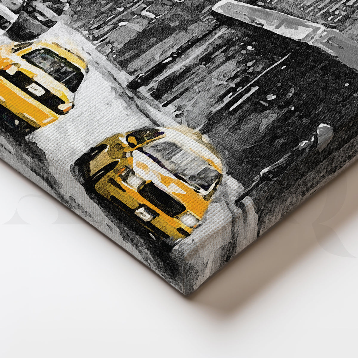 City Pulse Canvas Artwork – Asha Art Studio – Image 2