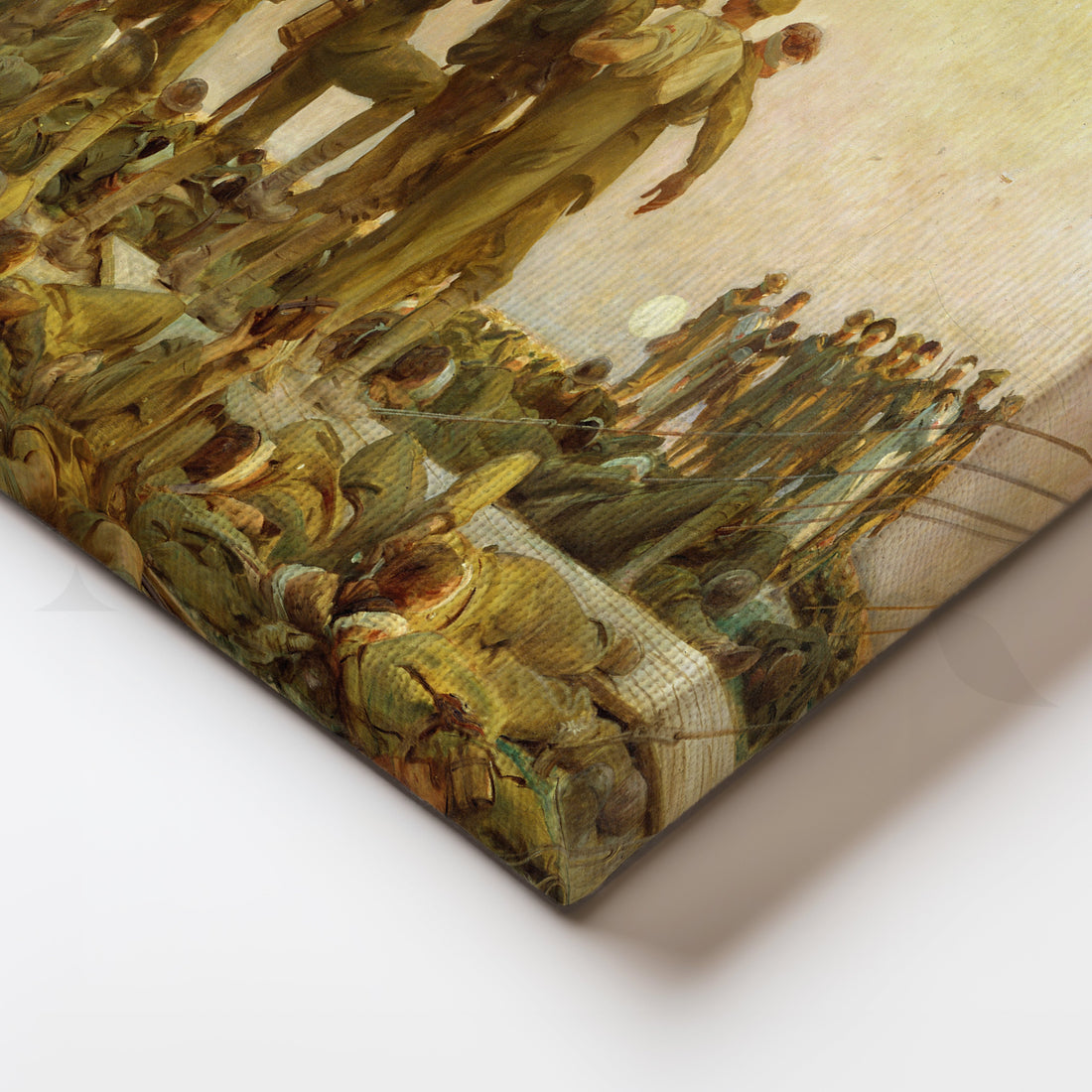 Gassed – Aftermath of War Canvas Artwork – Asha Art Studio