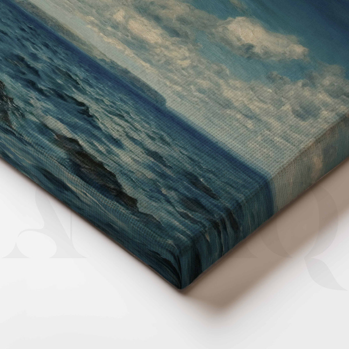 Stormy Seascape Canvas Artwork – Asha Art Studio – Image 2