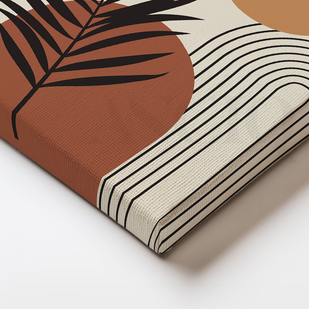 Bold Shapes and Nature's Canvas Artwork – Asha Art Studio – Image 2
