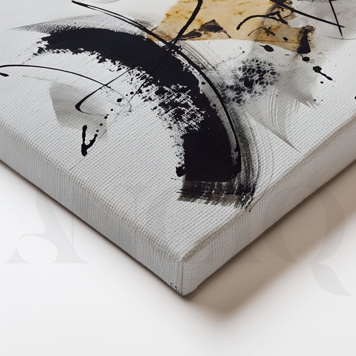 Urban Mist Abstractions Gallery Wall – Set of 3 Artworks – Asha Art Studio – Image 2