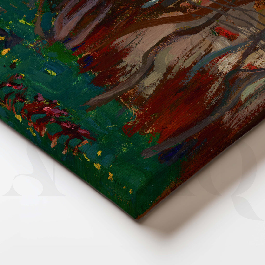Forest Landscape Canvas Artwork – Asha Art Studio